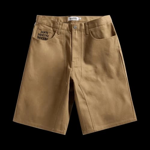 Anti Social Social Club Chainstick Carpenter Shorts 'Tan'