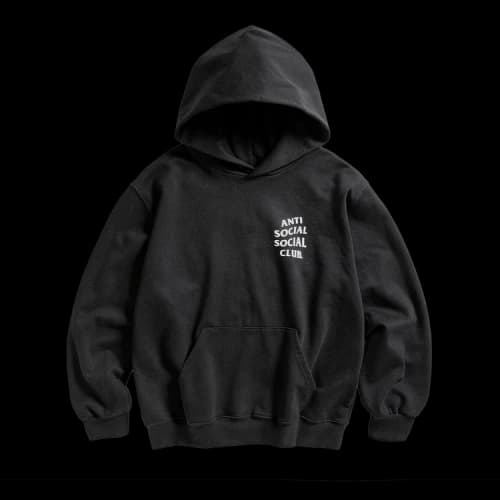 Anti Social Social Club Clutching Pearls Hoodie 'Black'