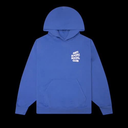 Anti Social Social Club I Glow In The Dark Hoodie 'Purple'