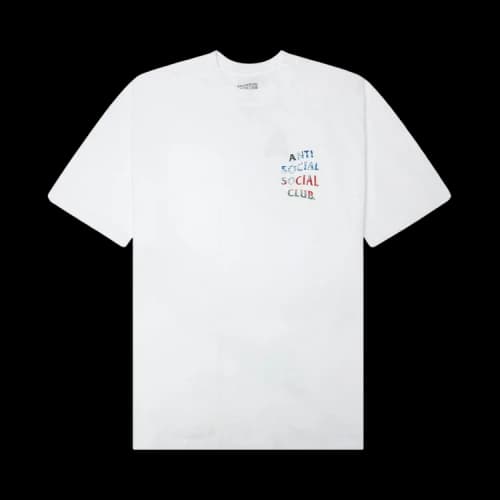 Anti Social Social Club Tonkatsu' Fine Wind, Clear Morning Tee 'White'
