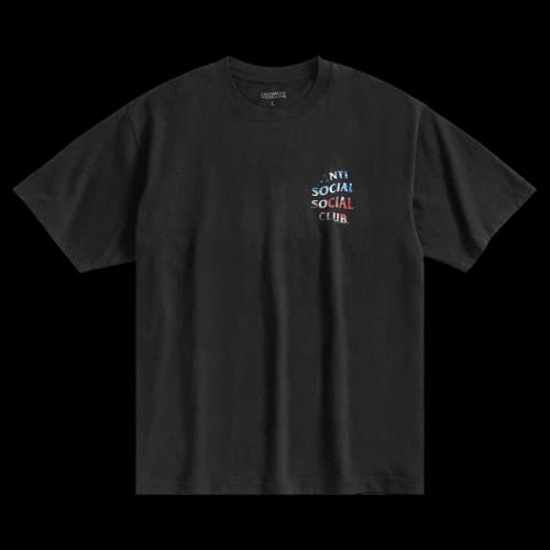 Anti Social Social Club Tonkatsu Fine Wind Clear Morning Tee 'Black'