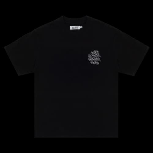 Anti Social Social Club Keyed Up Tee 'Black'