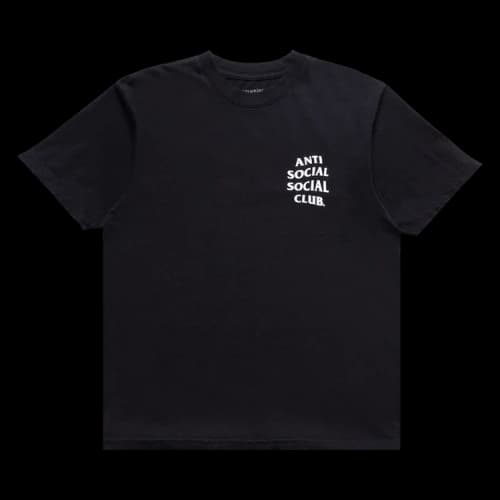 Anti Social Social Club Puff Tee 'Black'