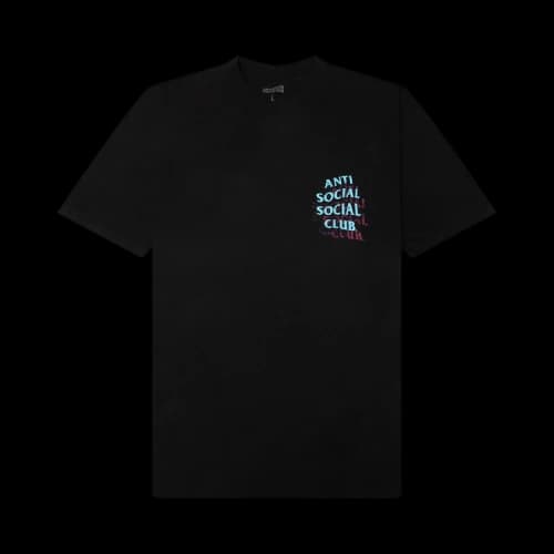 Anti Social Social Club Distressed T-Shirt 'Black'