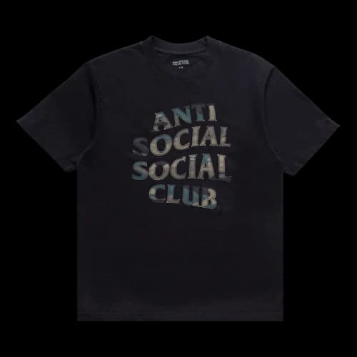 Anti Social Social Club Applique Tee 'Black/Camo'