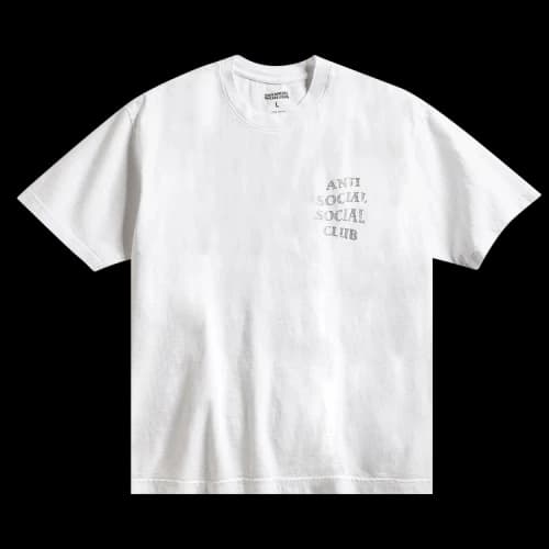 Anti Social Social Club Rhinestone Mind Games T-Shirt 'White/Black'