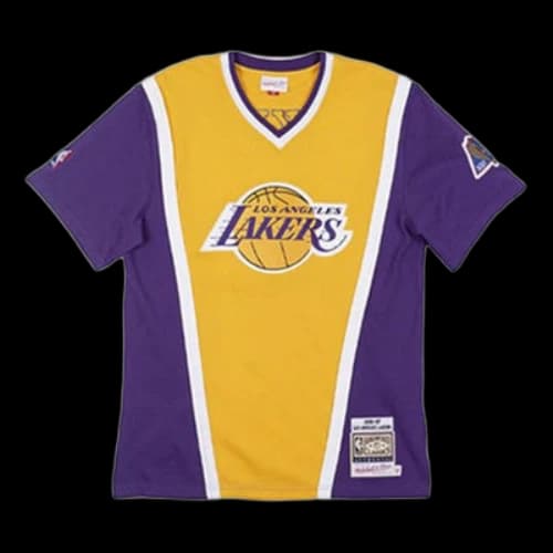Mitchell & Ness Authentic Shooting Shirt 'Los Angeles Lakers 1996-97'