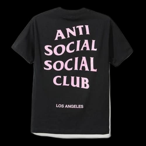 ANTI SOCIAL SOCIAL CLUB City Logo Short Sleeve Unisex Black
