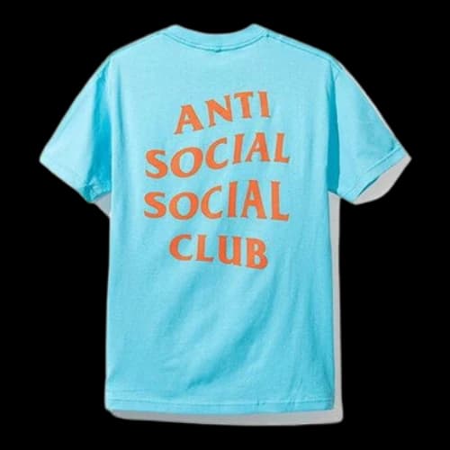 ANTI SOCIAL SOCIAL CLUB Unisex Printing Blue