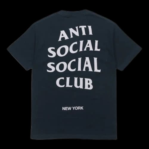 Anti Social Social Club ASSC City limited Short Sleeve Unisex Navy Blue