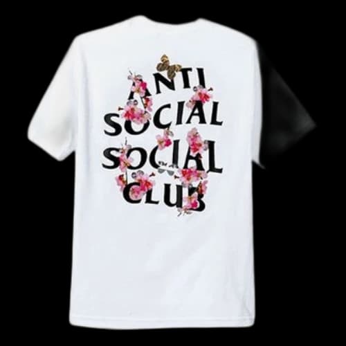 ANTI SOCIAL SOCIAL CLUB Classic Logo Short Sleeve Unisex White