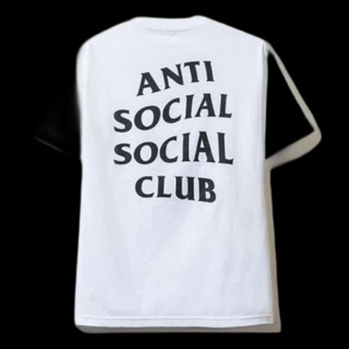 ANTI SOCIAL SOCIAL CLUB Pattern Short Sleeve Unisex White