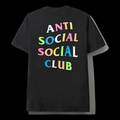 ANTI SOCIAL SOCIAL CLUB Unisex Logo Tee Black