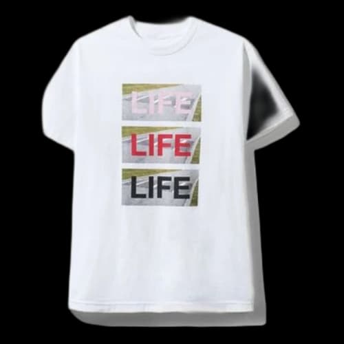 Anti Social Social Club ASSC Track Short Sleeve Unisex White T-Shirt
