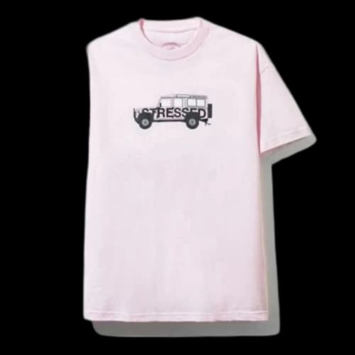 ANTI SOCIAL SOCIAL CLUB Car Short Sleeve Unisex Pink