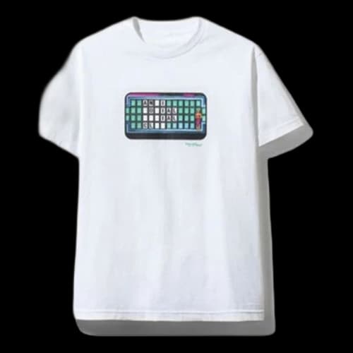 Anti Social Social Club ASSC Multi-Color Keyboard Short Sleeve Unisex White