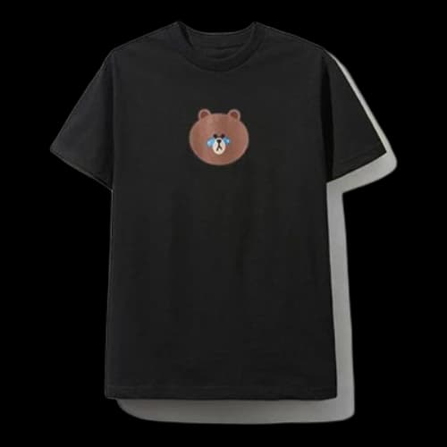 ANTI SOCIAL SOCIAL CLUB x LINE Unisex Printing Black
