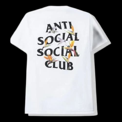 Anti Social Social Club ASSC Alphabet Pattern Short Sleeve Unisex White