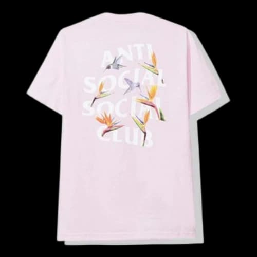 ANTI SOCIAL SOCIAL CLUB Unisex Letter Printing Pink