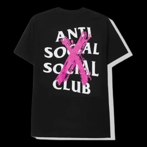 ANTI SOCIAL SOCIAL CLUB Unisex Printing Black