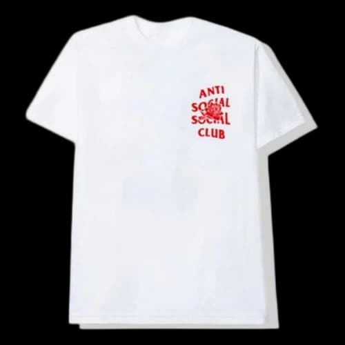 ANTI SOCIAL SOCIAL CLUB Short Sleeve Unisex White