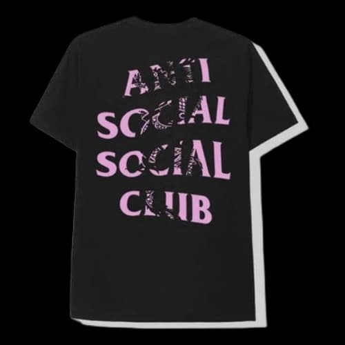 ANTI SOCIAL SOCIAL CLUB China limited 1988 Short Sleeve Unisex Black