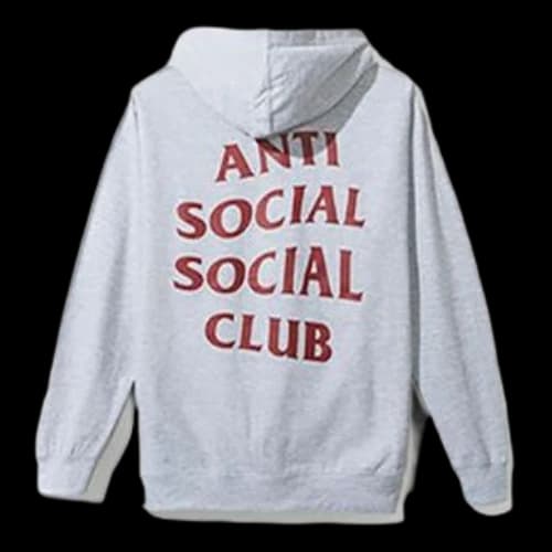 Anti Social Social Club ASSC Dramatic Pullover Unisex Gray