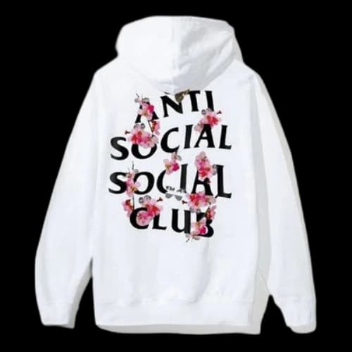 ANTI SOCIAL SOCIAL CLUB Alphabet Zipper Unisex White