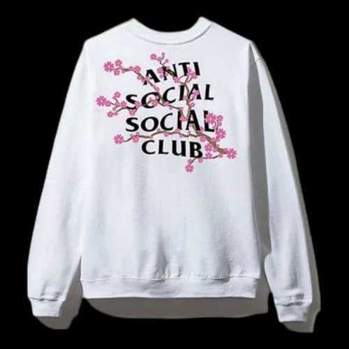 ANTI SOCIAL SOCIAL CLUB White Wreneck