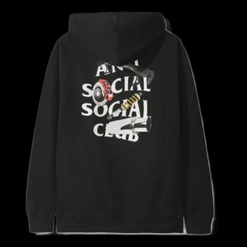 ANTI SOCIAL SOCIAL CLUB Unisex Black