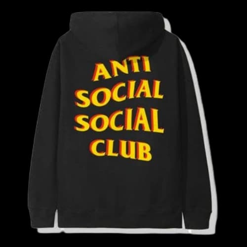 Anti Social Social Club ASSC China Limited Alphabet Unisex Black