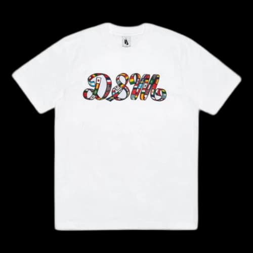 Nike x DSM Crossover Alphabet Printing Pattern Pullover Round Neck Short Sleeve White T-Shirt