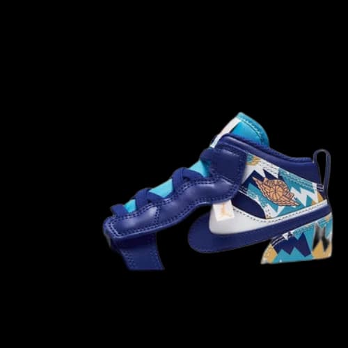 (PS) Air Jordan 1 Mid ALT 'White Blue'