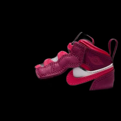 (TD) Air Jordan 1 Mid Alt 'Rose Red White Black'