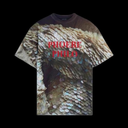 Phoebe Philo Zine T-Shirt 'Sequins'