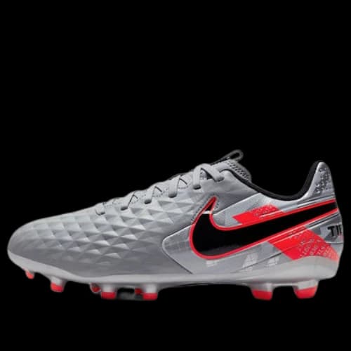 (GS) Nike Tiempo Legend 8 Academy MG 'Grey Black Red'
