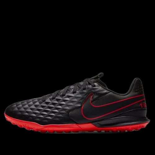 (GS) Nike Jr. Tiempo Legend 8 Academy TF Turf 'Black Red'