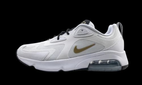 Nike Air Max 200 White Metallic Gold (Women's)