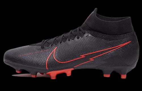 Nike Mercurial Superfly 7 Pro AG 'Black Red'