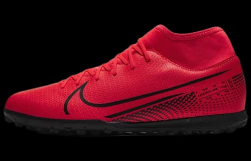 Nike Mercurial Superfly 7 Club TF Turf 'Red Black'
