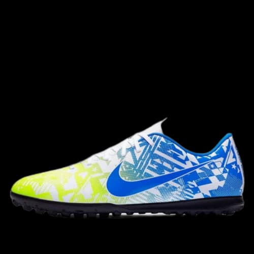 Nike Vapor 13 Club Njr TF Turf White/Volt/Black/Racer Blue Yellow