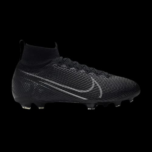 Nike Mercurial Superfly 7 Elite FG GS 'Black Grey'