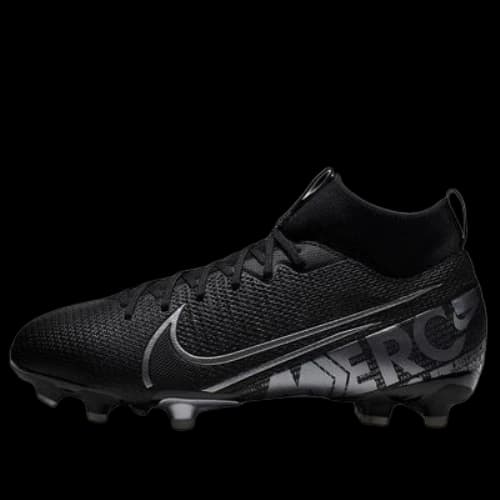 (GS) Nike JR Mercurial Superfly 7 Academy FG/MG 'Black Grey'