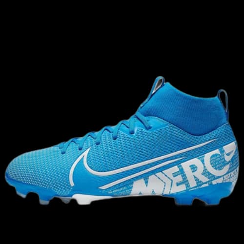 (GS) Nike JR Mercurial Superfly 7 Academy FG/MG 'Blue White'