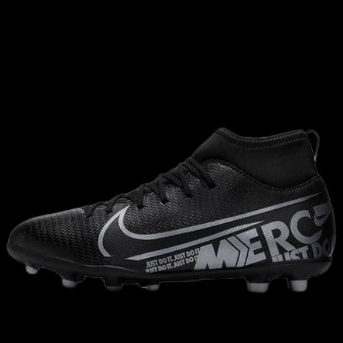 (GS) Nike JR Mercurial Superfly 7 Club MG 'Black White'