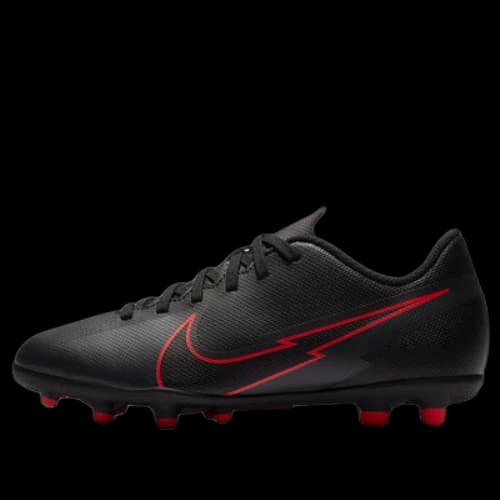 (GS) Nike JR Mercurial Vapor 13 Club MG 'Black Red'