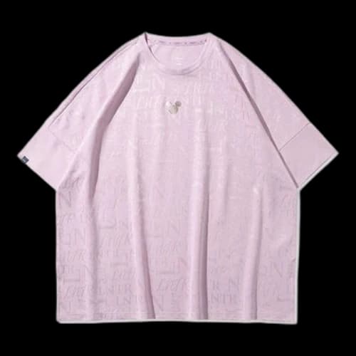 Li-Ning x Disney Crossover Loose Short Sleeve Pink