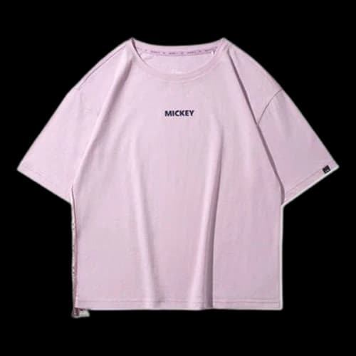 Li-Ning x Disney Crossover Loose Casual Sports Tee 'Purple' (Women's)