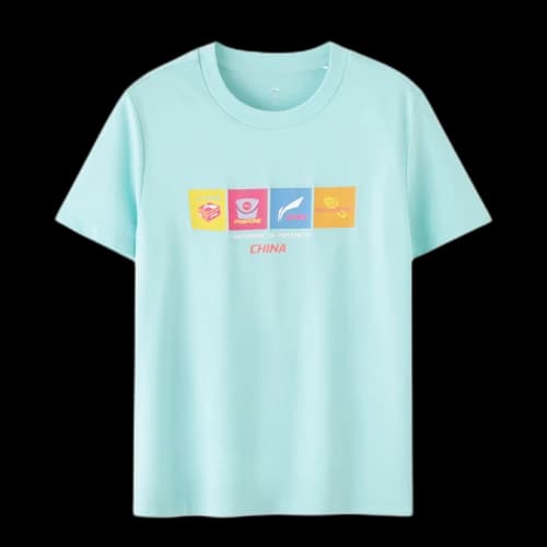 Li-Ning Table Tennis Graphic T-shirt 'Jade Ice'