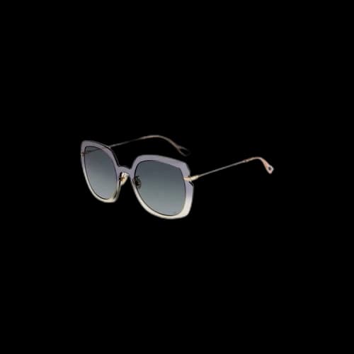 Dior Oversized Round Acetate Sunglasses 'Grey'